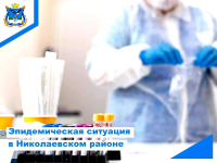 Перейти к новости Эпидемиологическая ситуация в Николаевском районе