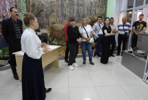 В дни празднования 175-летия основания Николаевска-на-Амуре в музее проходили театрализованные экскурсии